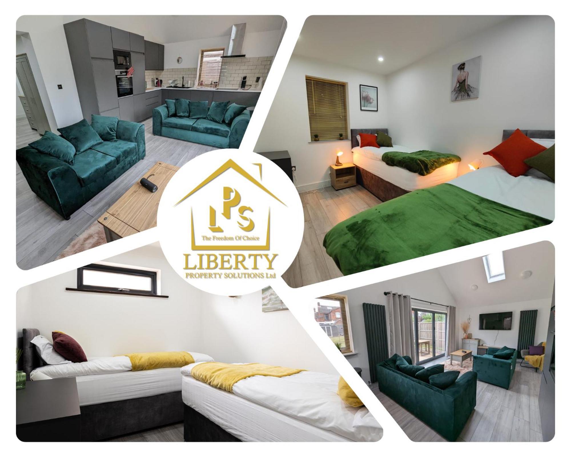 7 Guests - 4 Bedroom - Free Wi-Fi - Kettering Eksteriør bilde